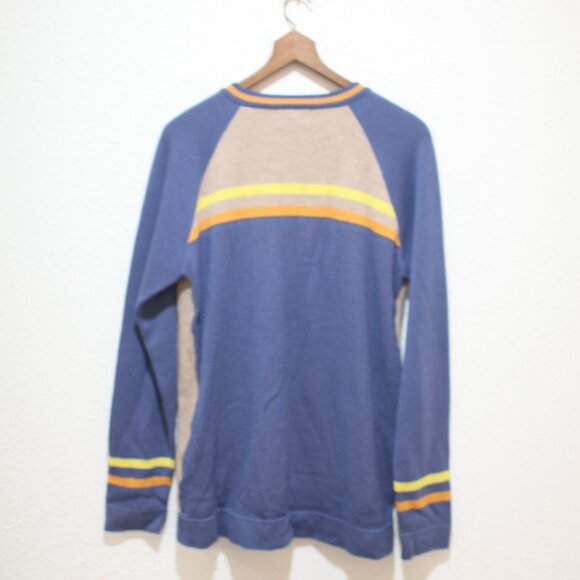 COTOPAXI  libre sunrise  blue tan  cashllama pullover sweater MXXL - Picture 5 of 6